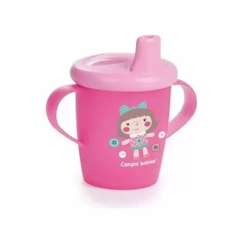 CANPOL NEPROSIPAJUĆA ŠOLJA 250ML ROZE 31-200
