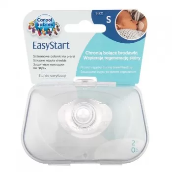 Canpol Baby silikonske bradavice Easy Start S