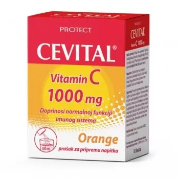 Cevital vitamin C 1000mg 10 kesica