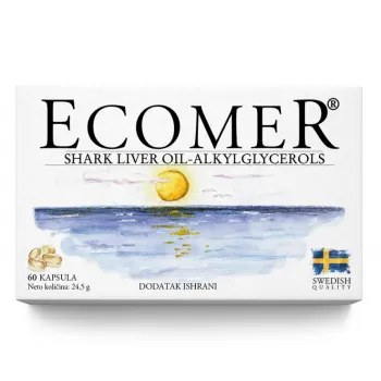 Ecomer 250mg 60 kapsula