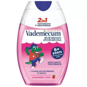 Vademecum 2u1 dečija pasta za zube jagoda 75ml