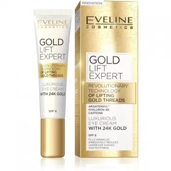 Eveline Gold Lift Expert krema za područje oko očiju 15ml