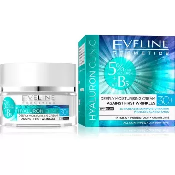 Eveline Hyaluron Clinic dnevna i noćna krema za lice 30+ 50ml