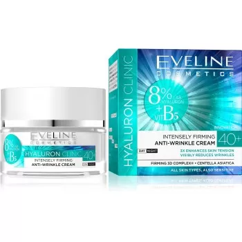 Eveline Hyaluron Clinic dnevna i noćna krema za lice 40+ 50ml