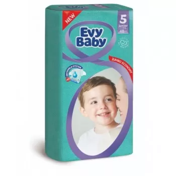 Evy Baby pelene Jumbo 5 Junior 11-25kg 48 komada