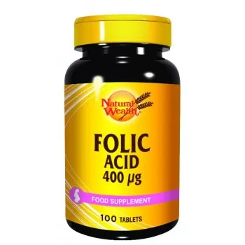 Natural Wealth Folna kiselina 100 tableta