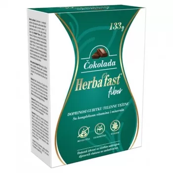 HERBAFAST FIBER ČOKOLADA, 10 KESICA