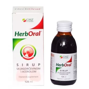 HERBORAL SIRUP JAGORČEVINA I ACEROLA 125ML