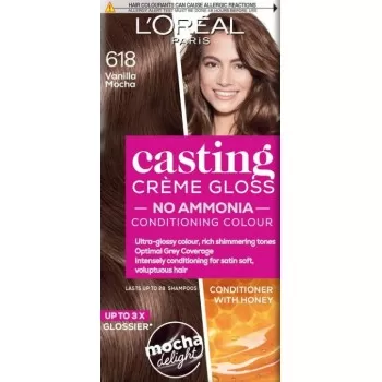 L'Oréal Paris Casting Creme Gloss boja za kosu 618 vanila moka
