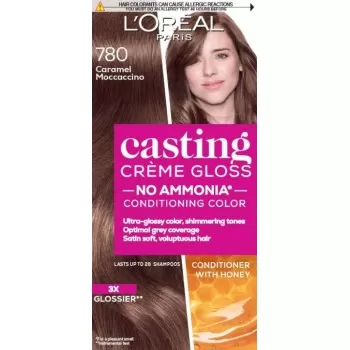L'Oréal Paris Casting Creme Gloss boja za kosu 780 karamel mocaccino