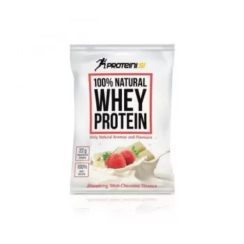 Proteini.si 100% Natural Whey protein jagoda-čokolada 30g