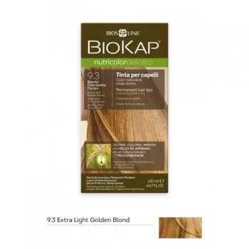 Biokap Delicato farba 9.3 Veoma svetlo zlatno plava