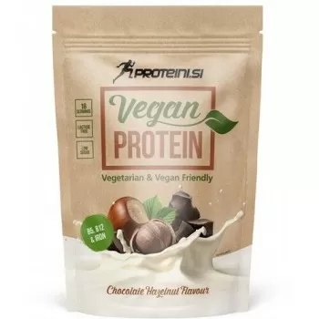Proteini.si Vegan protein čokolada-lešnik 500g