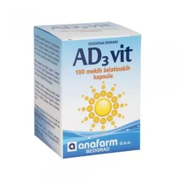 Vitamin AD3 100 kapsula
