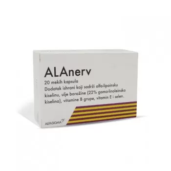 Alanerv 920mg 20 kapsula
