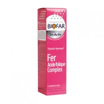 Biofar Tri-Activ gvožđe + folna kiselina Complex 15 šumećih tableta