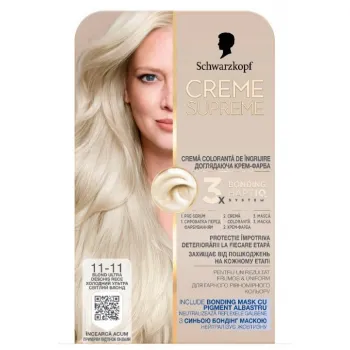 Creme Supreme farba za kosu 11.11 Ultra Light Titanium Blonde