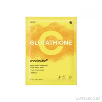 Medicube Deep Vita C Glutathione Brightening maska za lice 1 kom