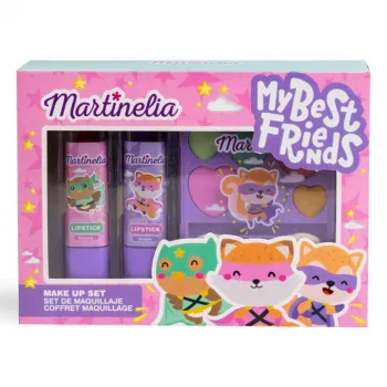 Martinelia set za šminkanje 3/1 MBF 2 ruža i paleta senki