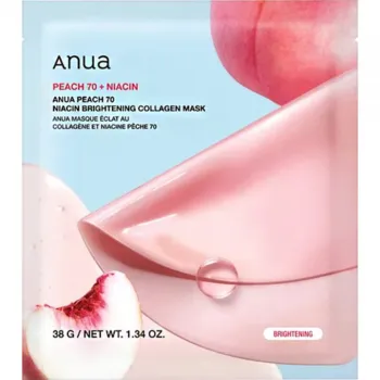 Anua Peach 70 Niacin Brightening Collagen hidrogel sheet maska 1 komad