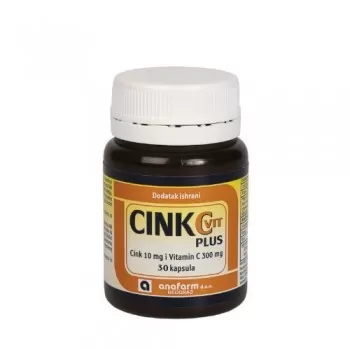 Anafarm Cink C vitamin plus 30 kapsula