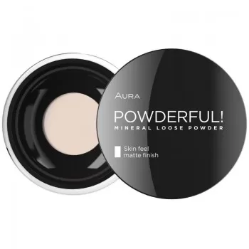 Aura Powderful puder u prahu 02 Natural 8g