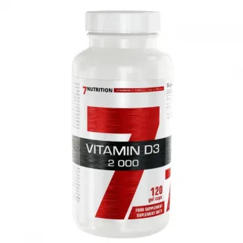 7 Nutrition Vitamin D3 2000 120 kapsula