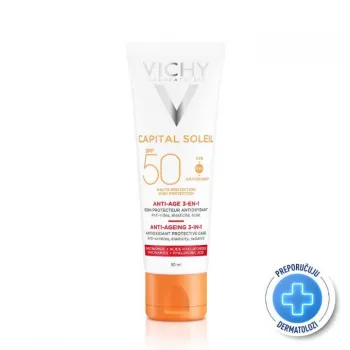 Vichy Capital Soleil Anti-Age krema SPF50+ 50ml