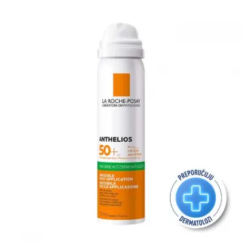 La Roche-Posay Anthelios nevidljivi sprej za lice protiv sjaja (Mist) SPF50+ 75ml