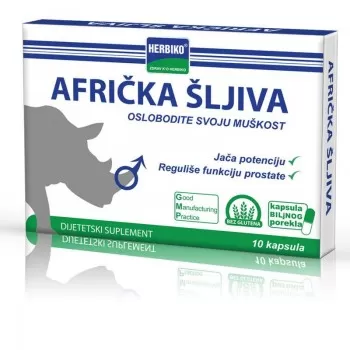 AFRIČKA ŠLJIVA, 10 KAPSULA