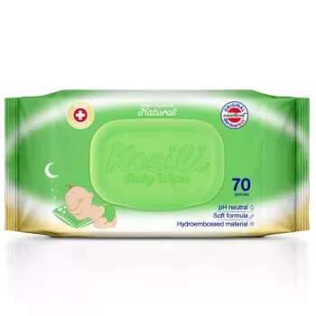 Kosili bebi vlažne maramice All Natural 70 kom