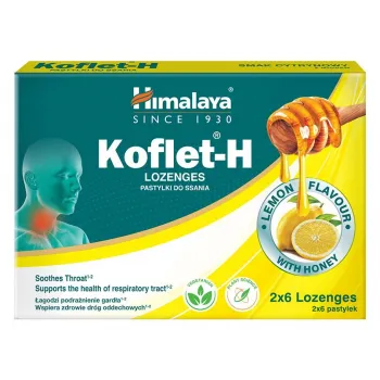 Himalaya Koflet-H lozenge - ukus limun 12 komada