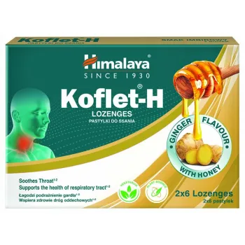 Himalaya Koflet-H pastile đumbir 12 kom