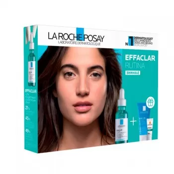 La Roche Posay Effaclar Adult rutina serum + gel + krema set