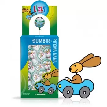 Dietpharm Lizzy se vozi lizalica sa đumbirom i nanom