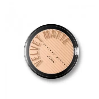 Aura Velvet Matte kompaktni puder 312 Beige 9g