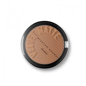 Aura Velvet Matte kompaktni puder 317 Warm Beige 9g