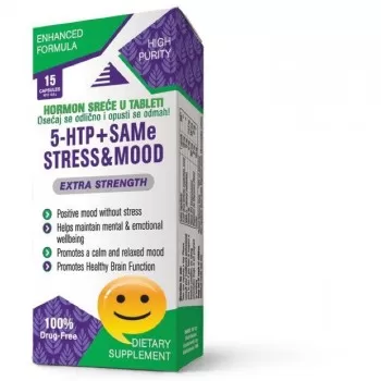 5 HTP+SAMe STRESS&MOOD 15 KAPSULA