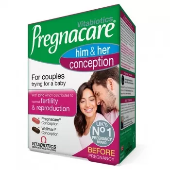 Pregnacare Him & Her Conception 30+30 tableta