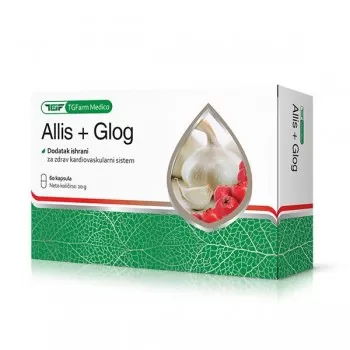 Goti Allis beli luk + glog 60 kapsula