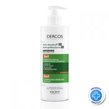 Vichy Dercos šampon protiv peruti DS 2u1 390ml