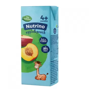 NUTRINO SOKIĆ JABUKA I BRESKVA 200ML