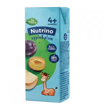 NUTRINO SOKIĆ JABUKA I ŠLJIVA 200ML