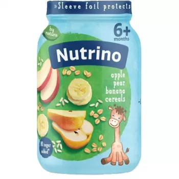 Pire od voća jabuka kruška i banana sa žitaricama 190g