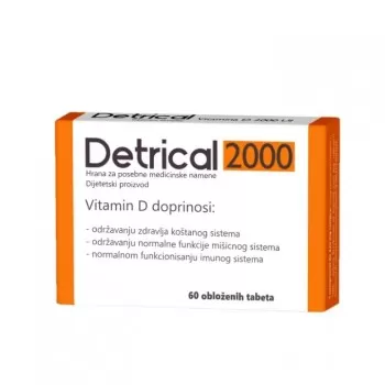 Detrical 2000 IJ 60 tableta