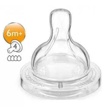 Avent Classic cucla brz protok 6m+ 2 komada