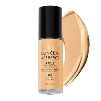 Milani Conceal + Perfect 2-in-1 puder 02 Natural 30ml