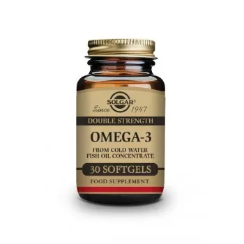 SOLGAR OMEGA 3 DOUBLE STRENGTH KAPSULE A30