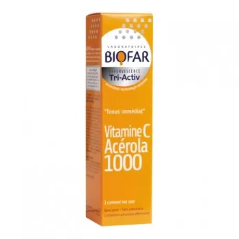 Biofar Tri-Activ vitamin C Acerola 1000mg 15 šumećih tableta