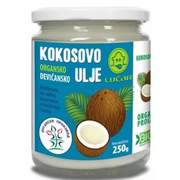 Kokosovo ulje organsko devičansko 250g